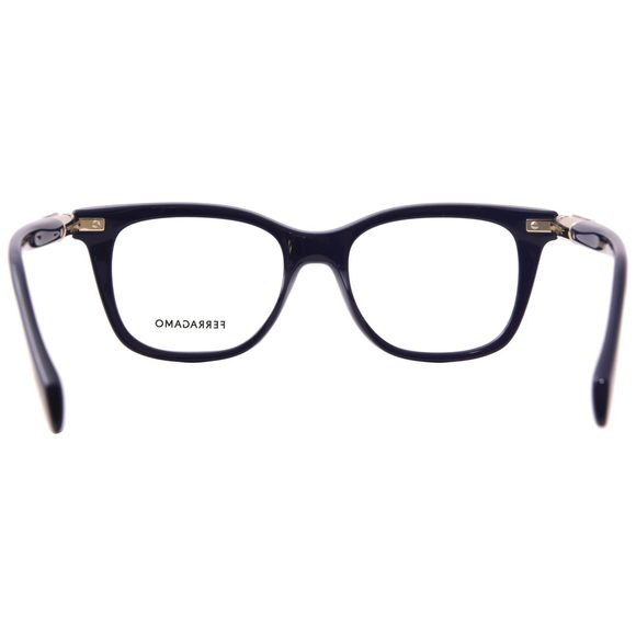 New FERRAGAMO SF-2973 414 Blue Navy Eyeglasses 50/17/140